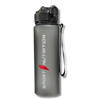 GOURDE MATE NOIR EN PLASTIQUE 1000 ML