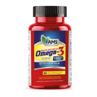 AMS OMEGA 3 - 90 Softgels - 1000mg